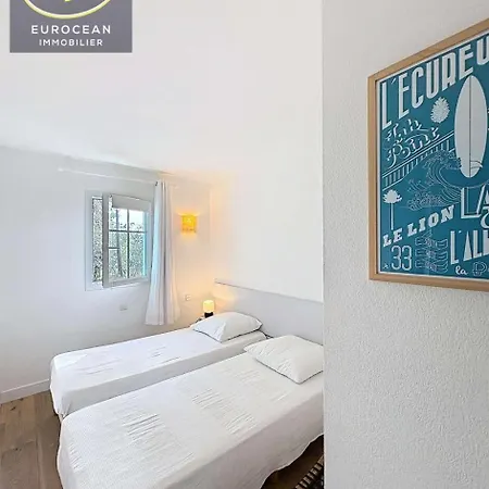 Villa Les Pins - Maison 4 Pers. - Avec Piscine Chauffee - Ocean Mae-1181