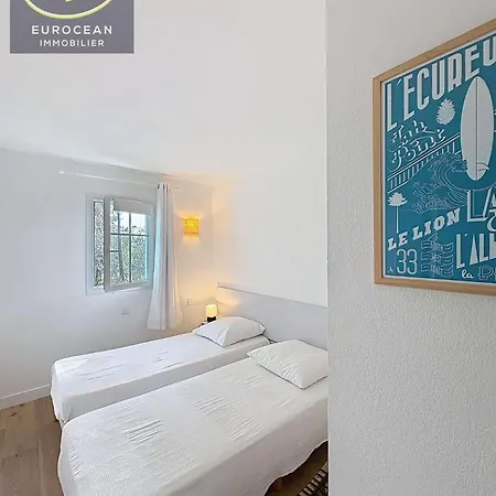 Les Pins - Maison 4 Pers. - Avec Piscine Chauffee - Ocean Mae-1181 Lacanau